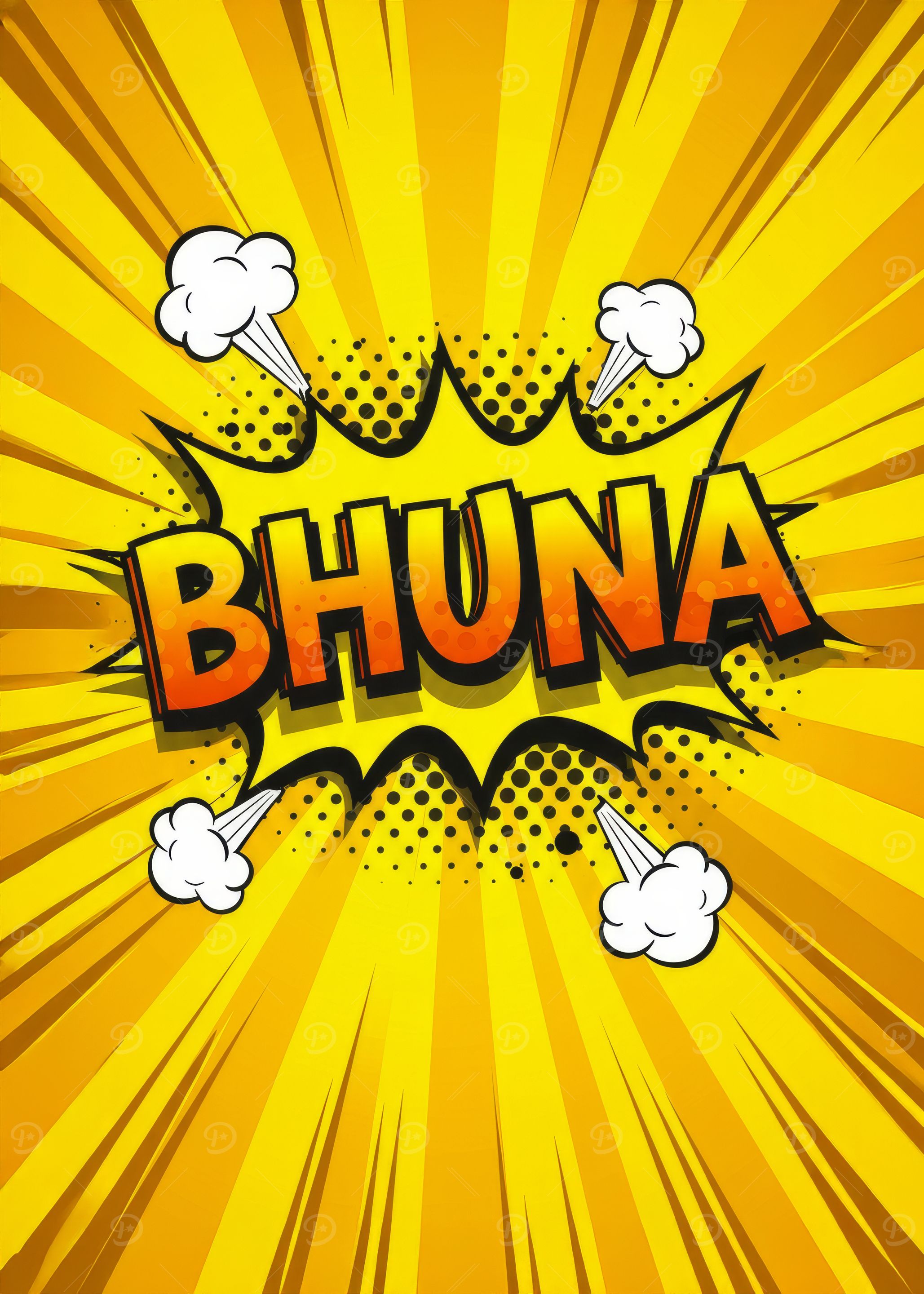 Comic Book BHUNA Text