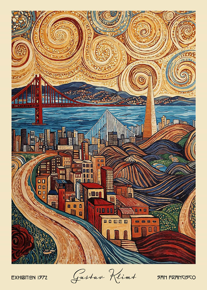 San Francisco Travel US Klimt
