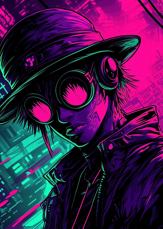 Cyberpunk Character Art