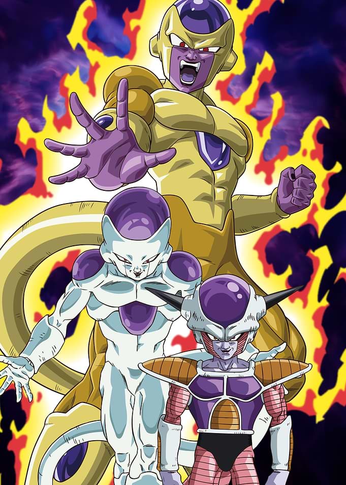 Transformations of Frieza