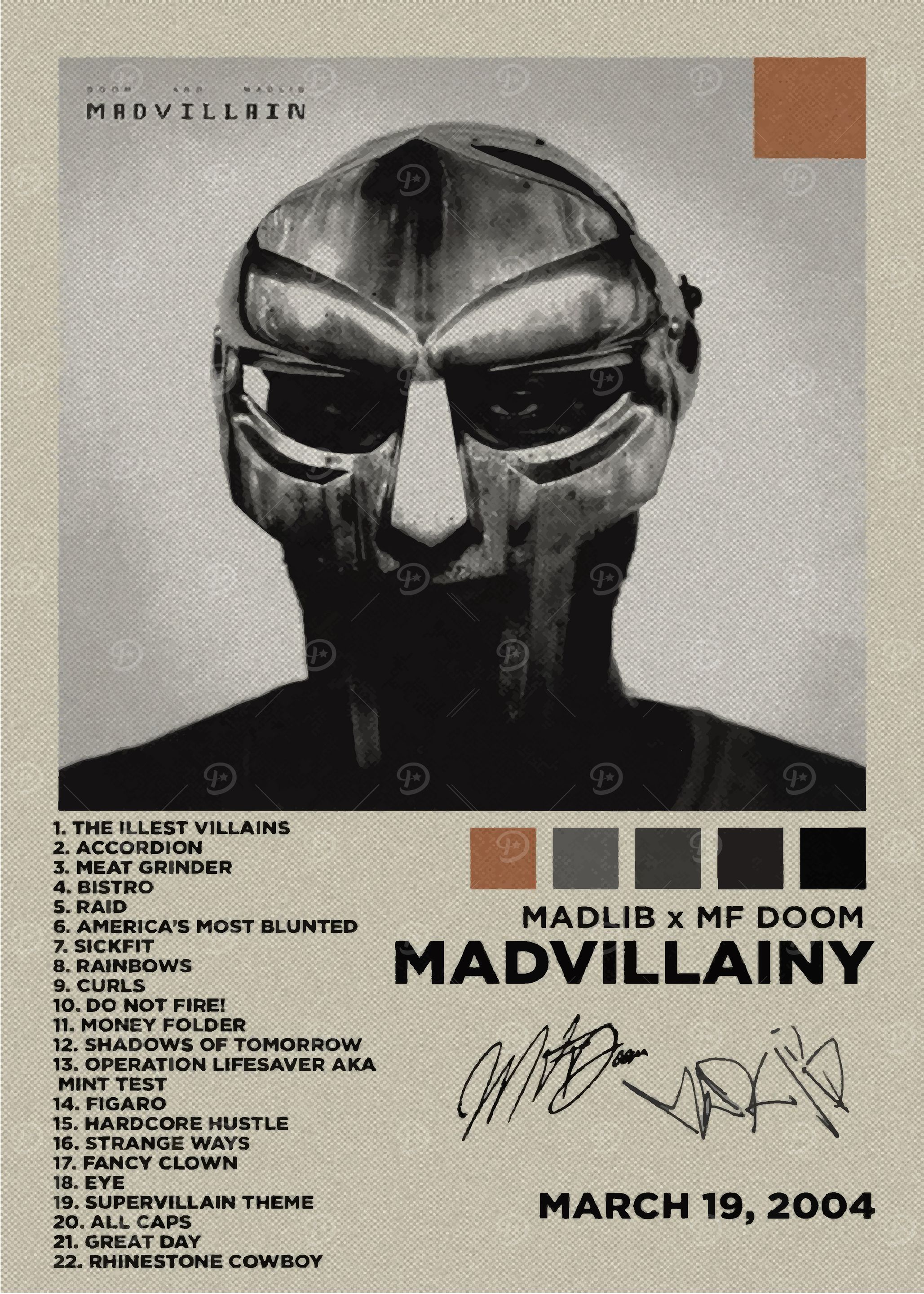 Madvillain Posters Online - Shop Unique Metal Prints, Pictures