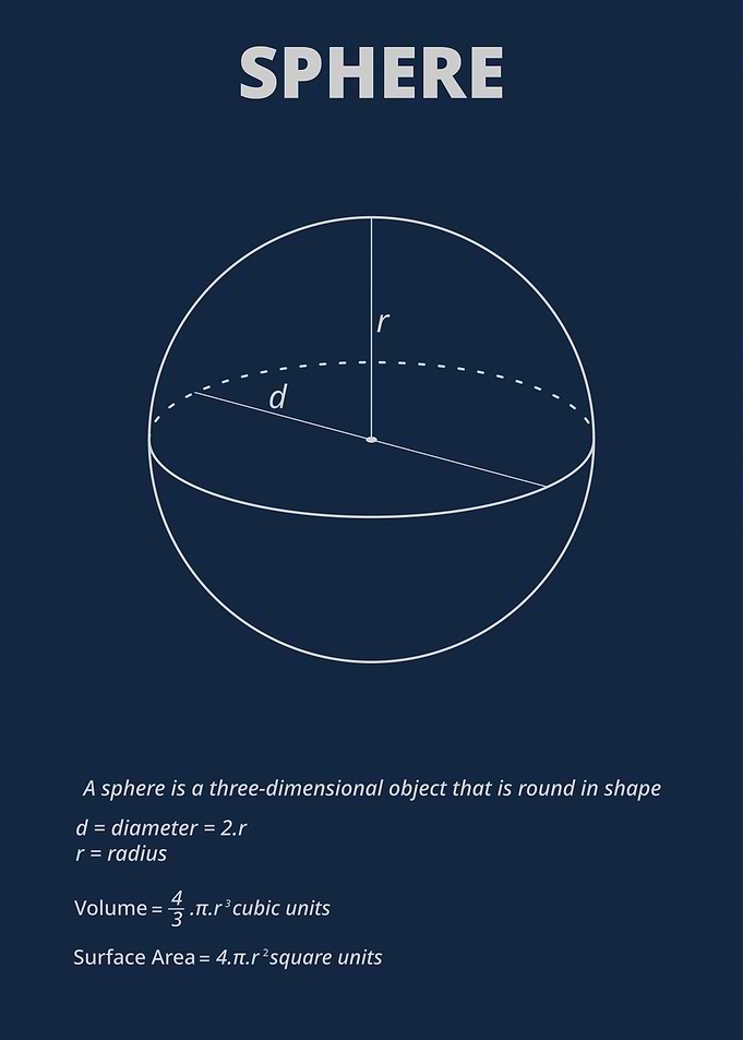 Sphere Geometry Diagram