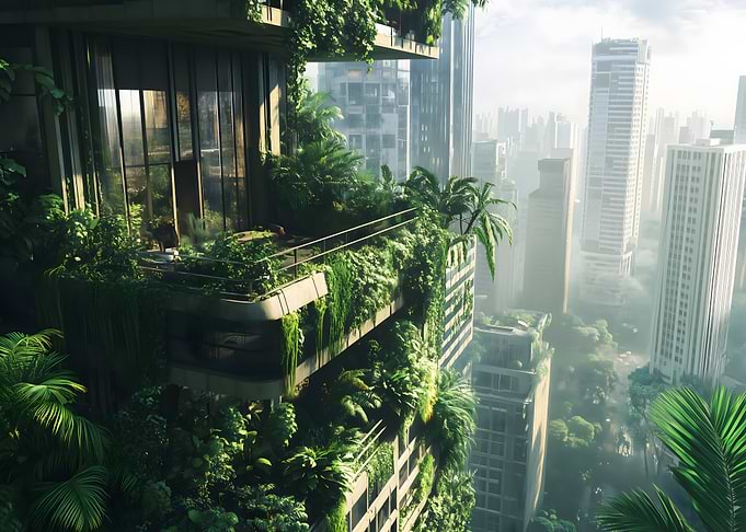 Overgrown Cityscape