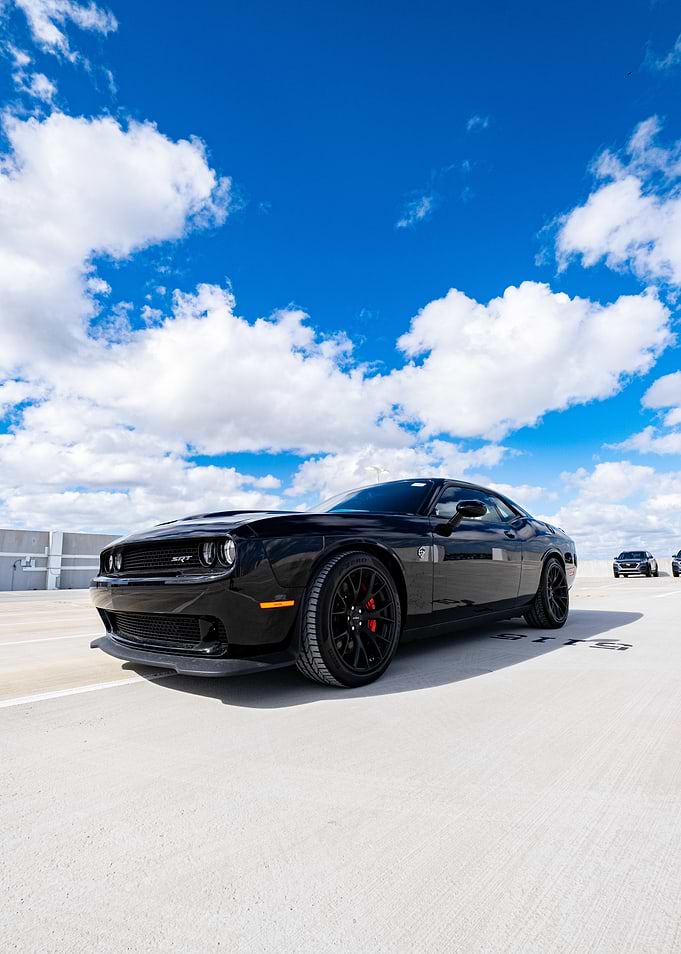 Black Dodge Challenger