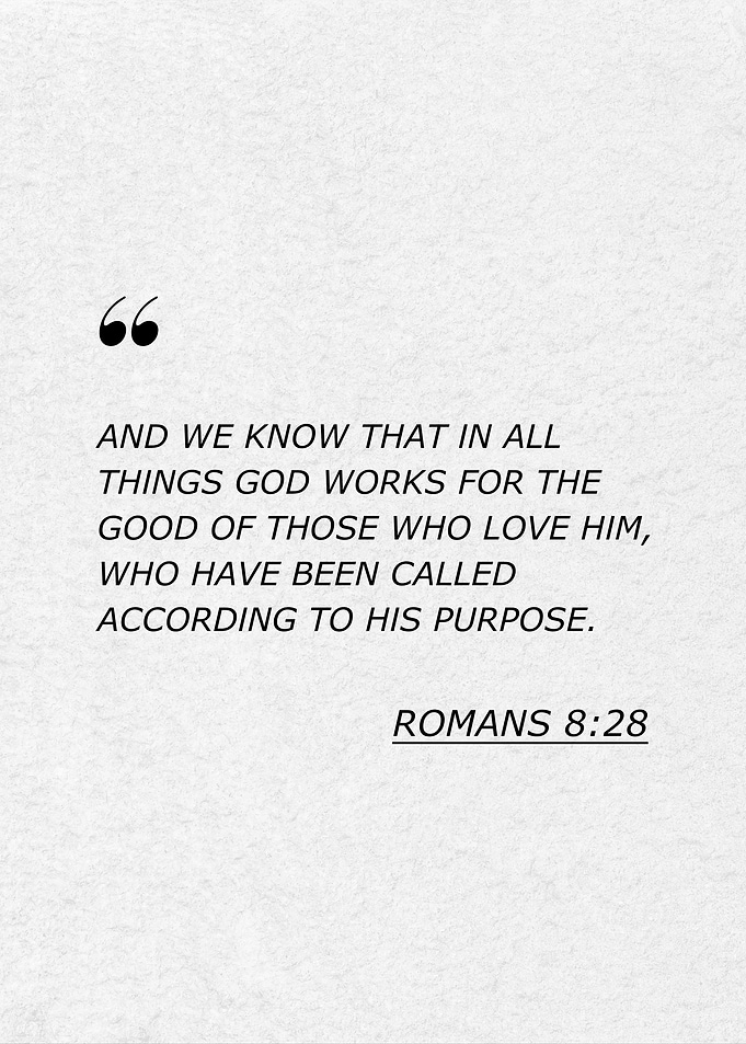 Romans 8:28 Bible Verse