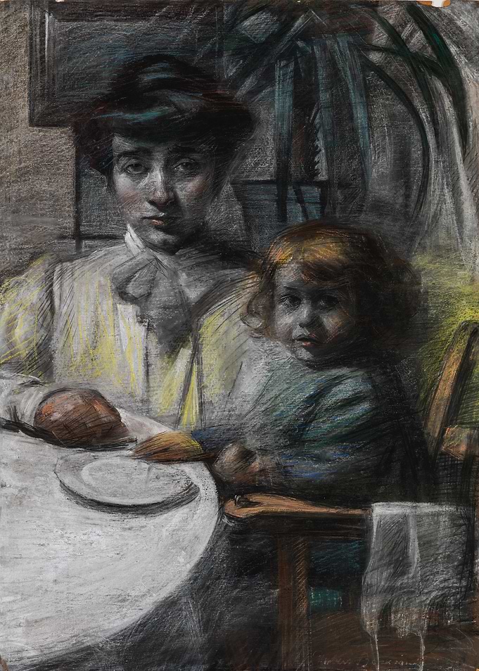 Mother and Child Portrait
