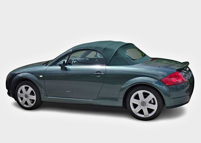 Green Audi TT Roadster