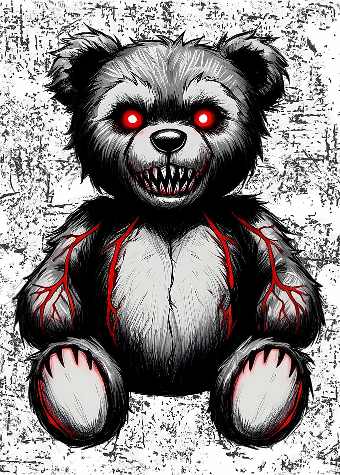 gothic Teddy Bear