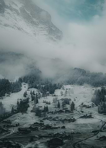 Snowy Mountain Village