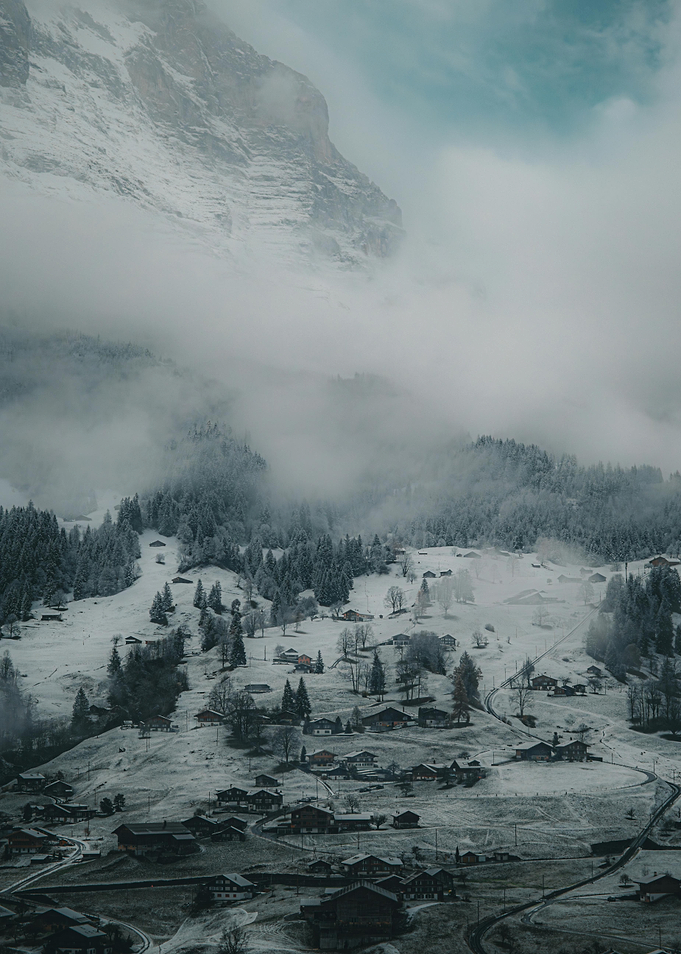 Snowy Mountain Village