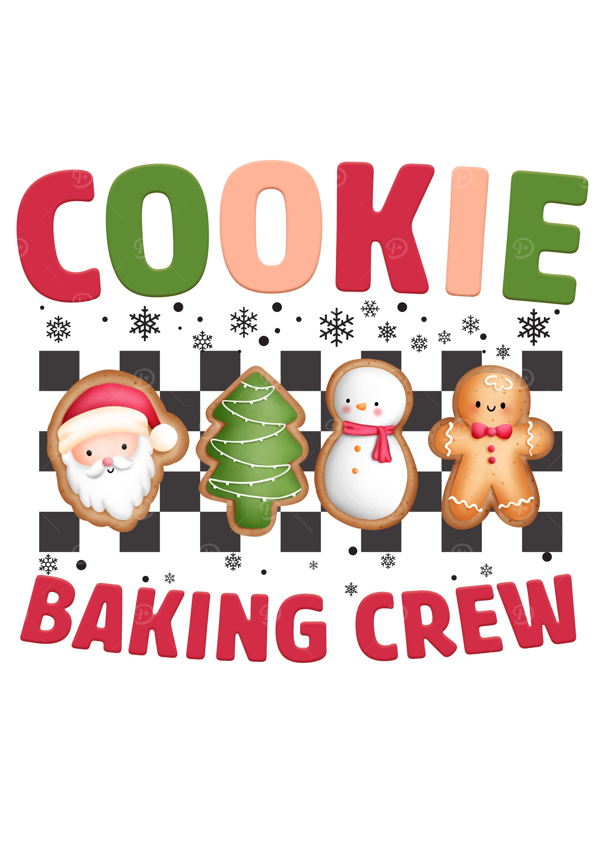 Cookie Baking Crew Art