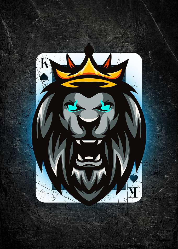 King of Spades Lion