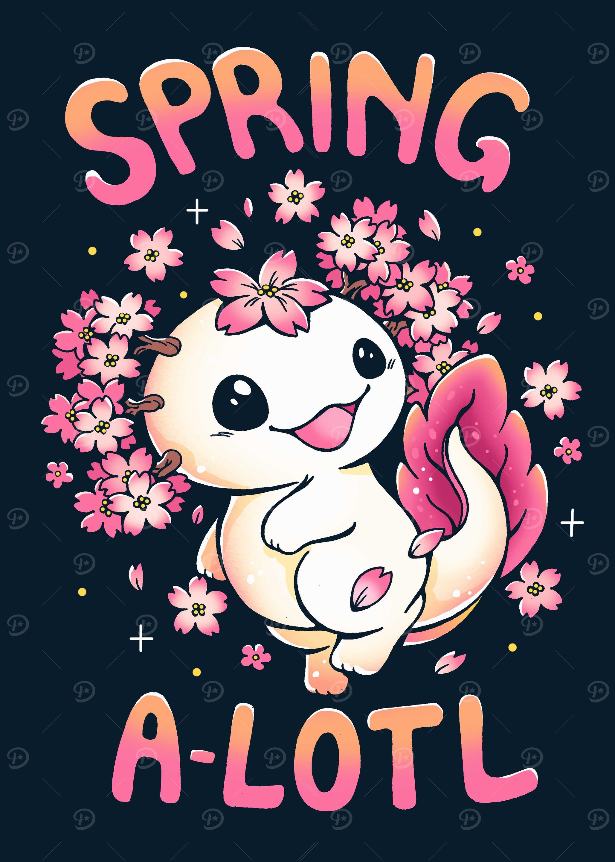 Spring Axolotl
