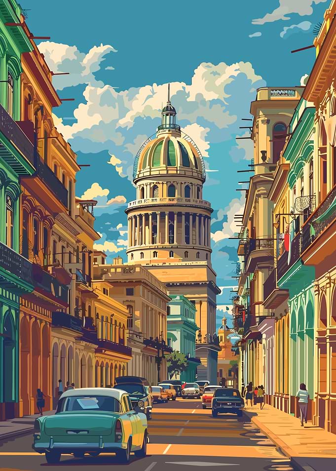 Havana Street Scene