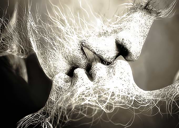 Abstract Kiss