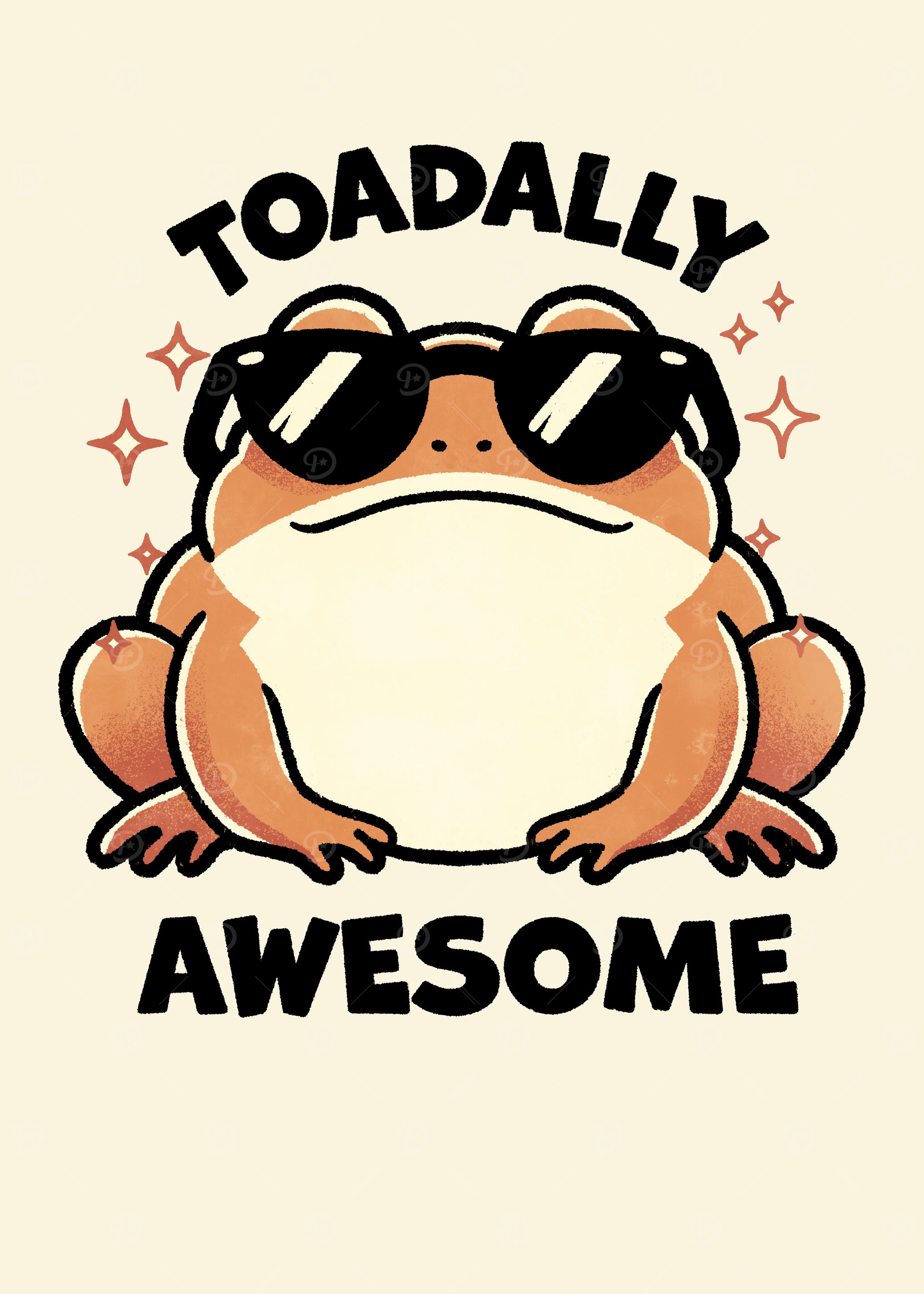 Toadally Awesome Frog