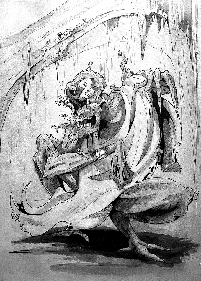 Rotten Great wood