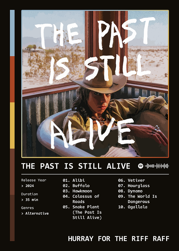 The Past Is Still Alive (2024) Album by Hurray For The Riff Raff
