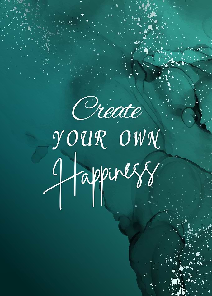 Teal Abstract Art Print
