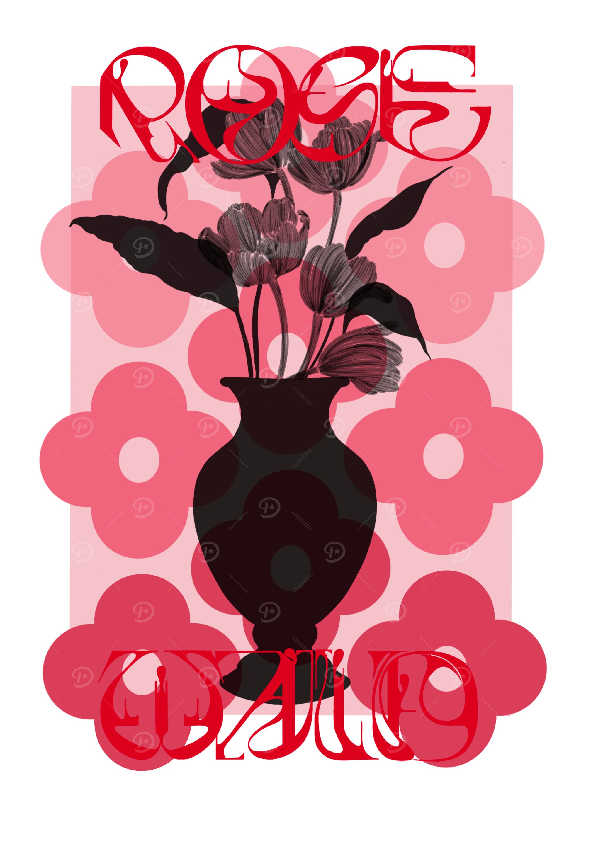 Rose Bouquet Illustration