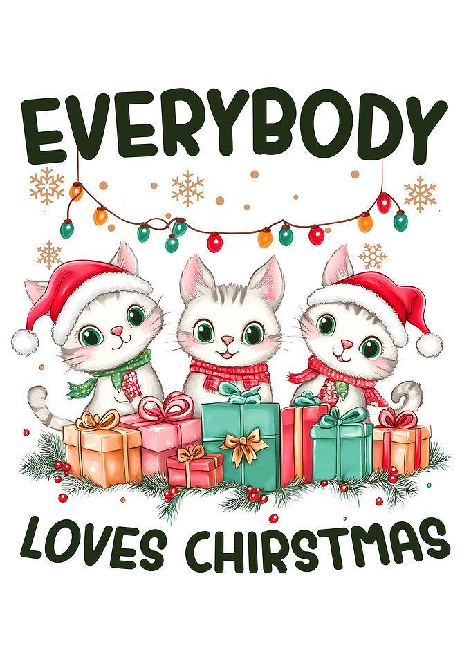Everybody Loves Chirstmas Art