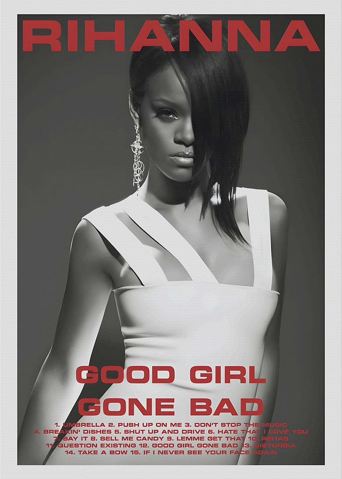 Rihanna Good Girl Gone Bad Album Cover
