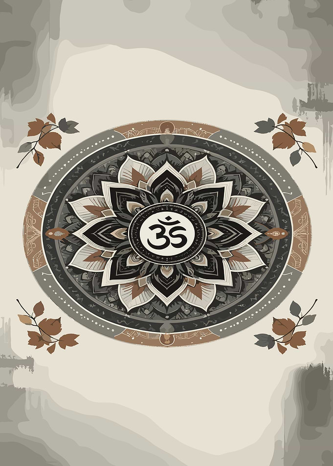 Om Mandala Art