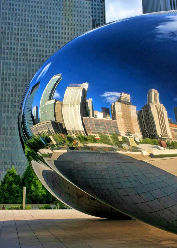 Chicago Cloud Gate Bean