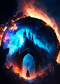 Gothic Castle Gateway