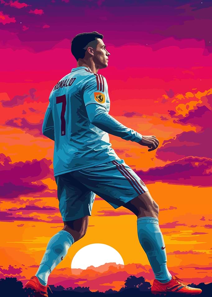 Cristiano Ronaldo Silhouette