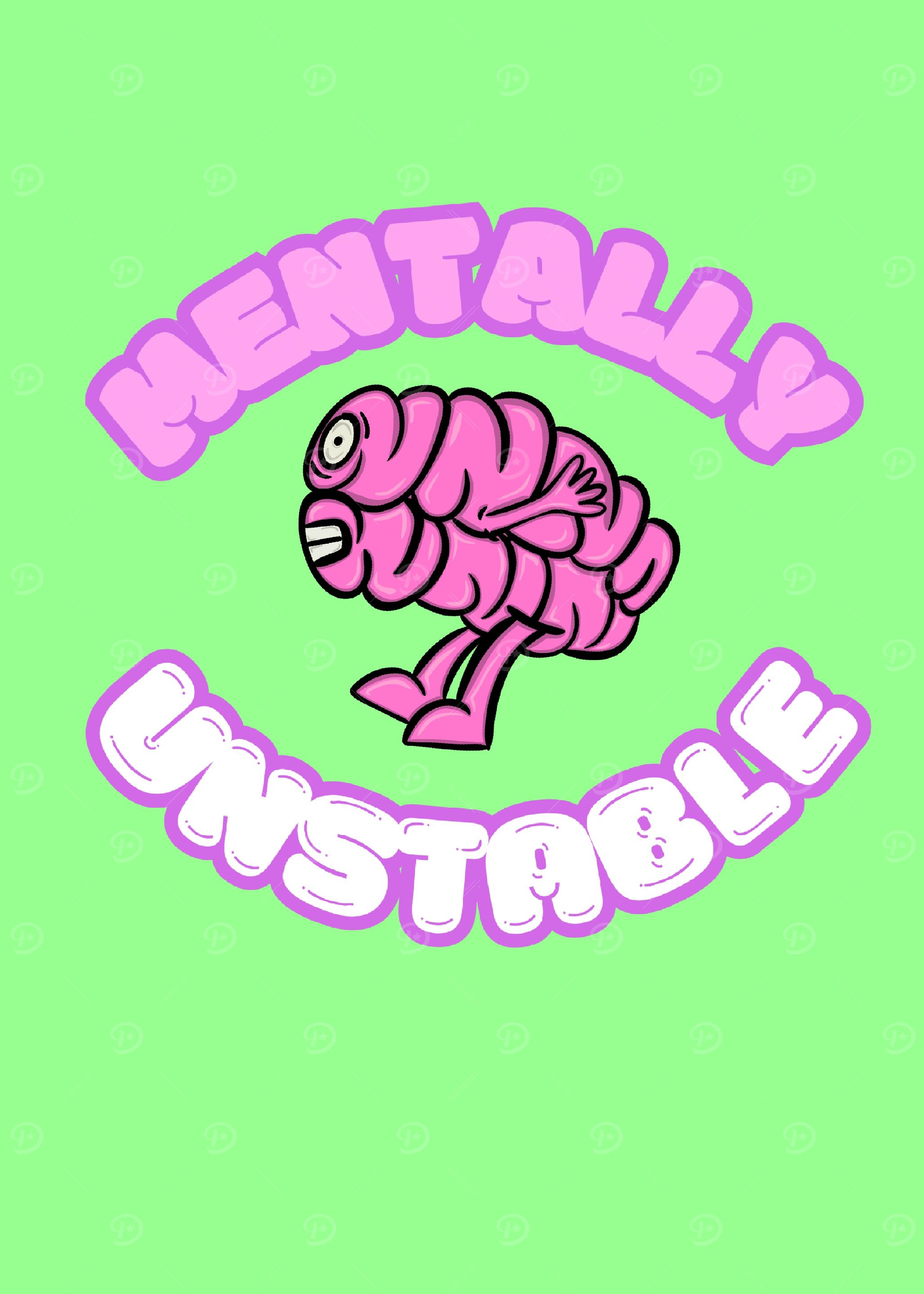 Funny Mentally Unstable Brain