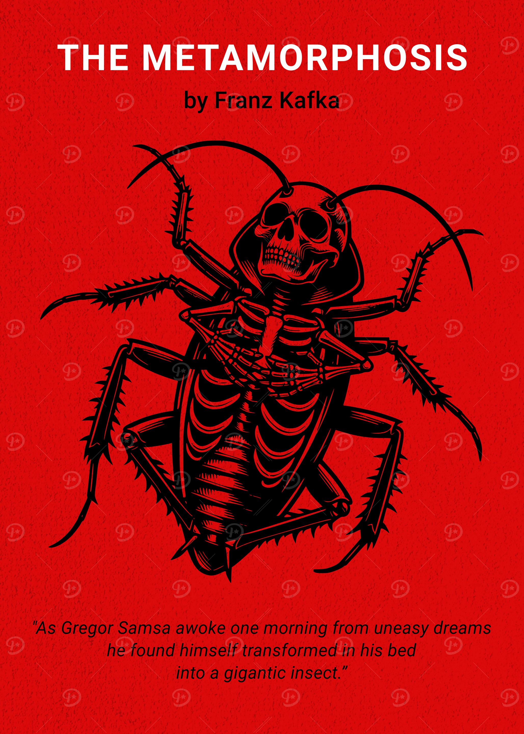 Metamorphosis Minimalist Book Cover
