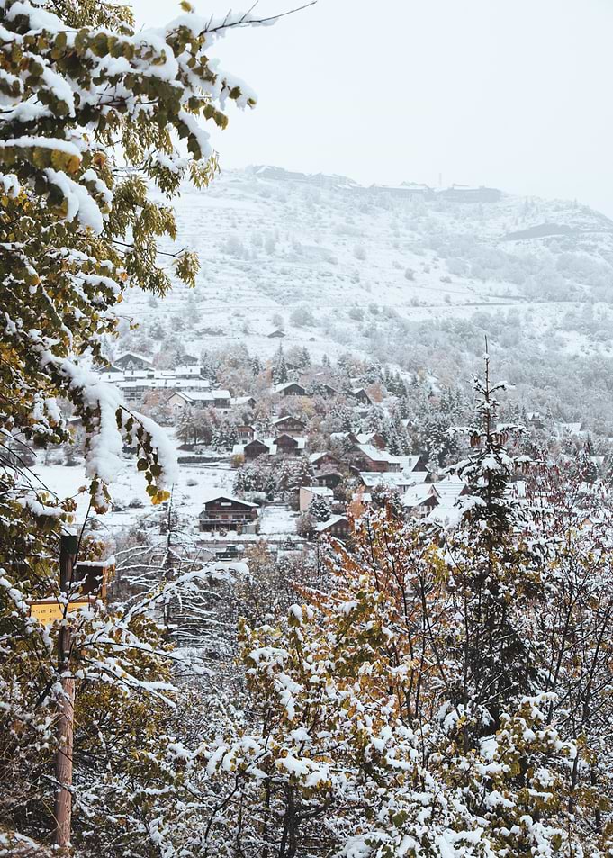 Snowy Mountain Village