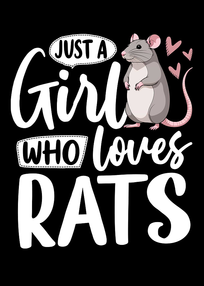 Rat Lover Girl Design