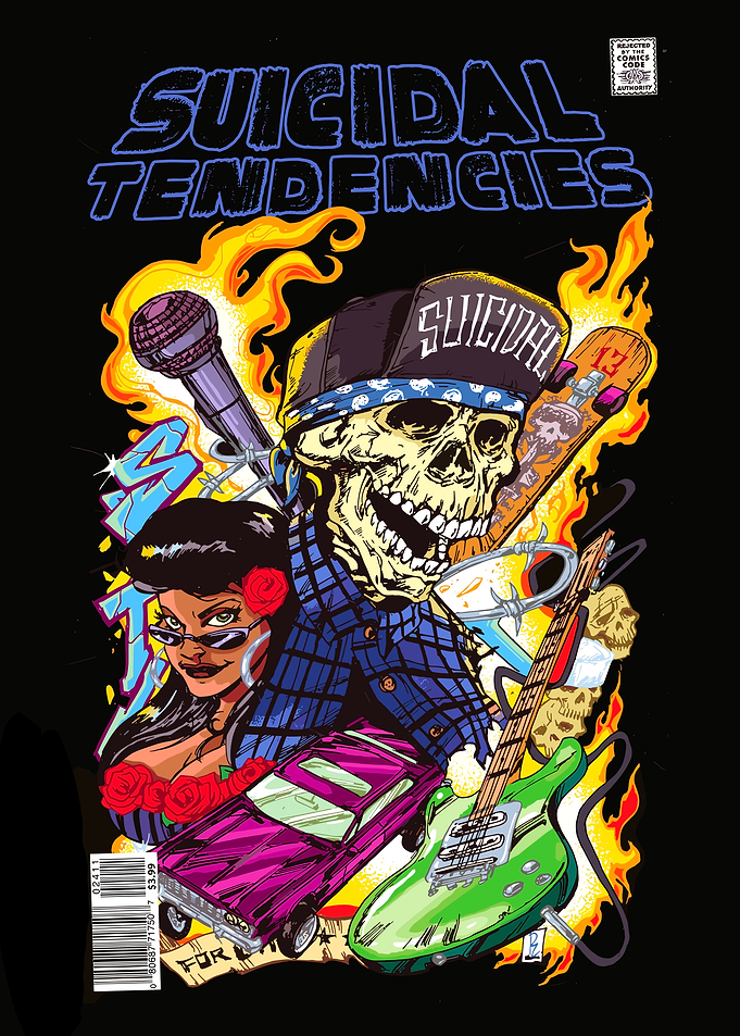 Suicidal Tendencies Comic Cover