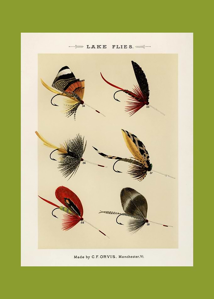 Vintage Fishing Flies