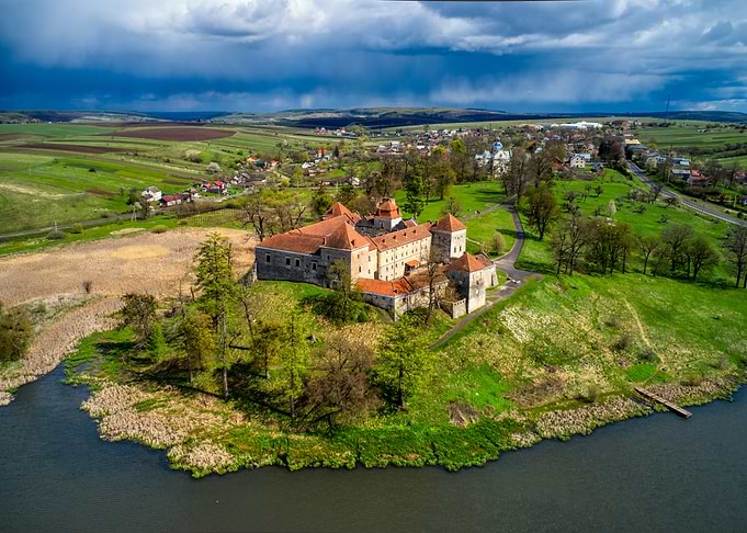 Medieval Castle by the Lake