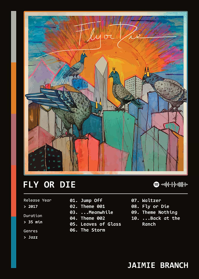 Fly or Die (2017) Album by Jaimie Branch
