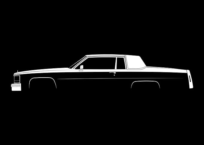 Coupe DeVille (1984) Silhouette