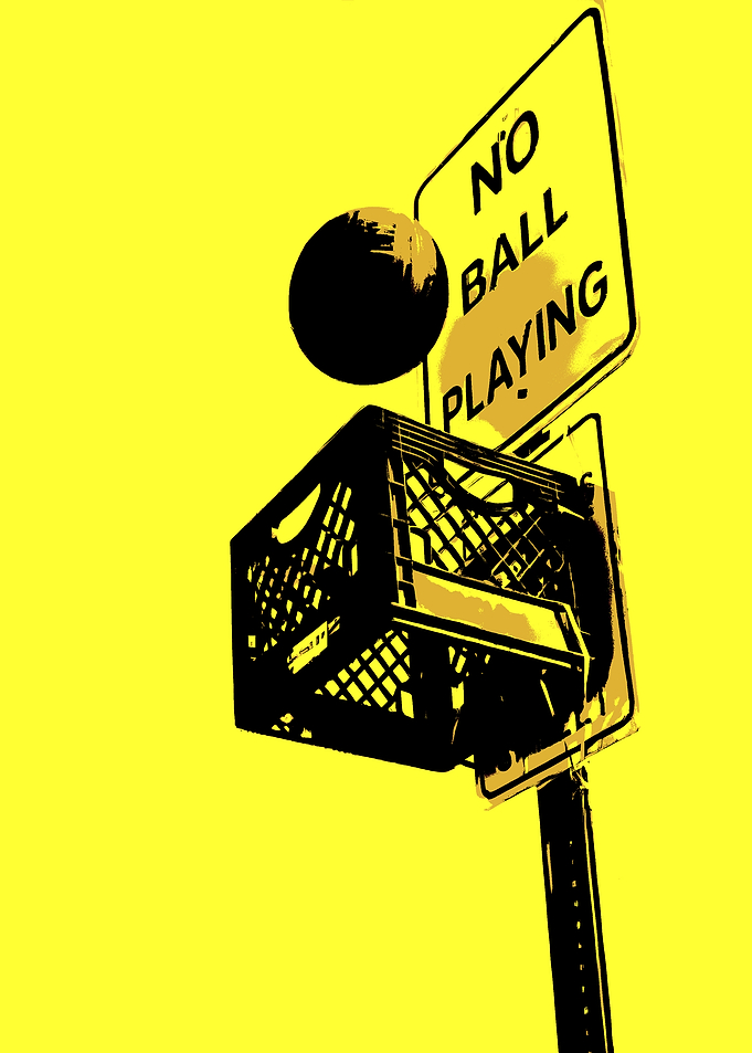 Basketball No Ball Playing