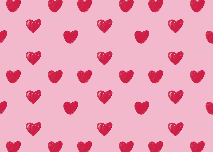 Pink Hearts Pattern