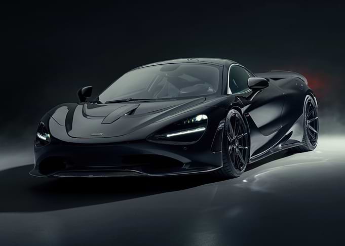 Black McLaren 720S
