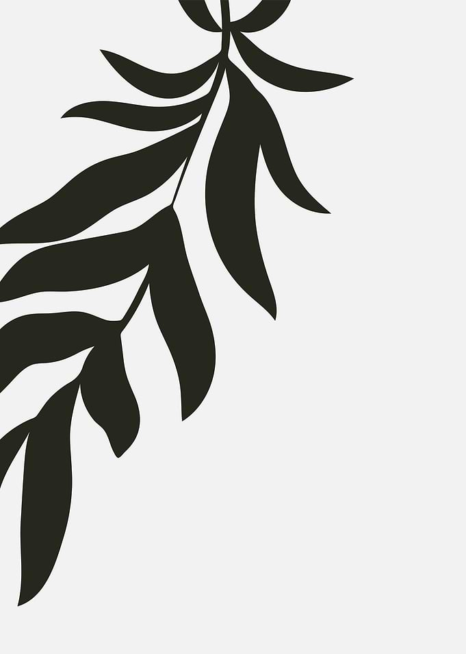 Black Leaf Silhouette