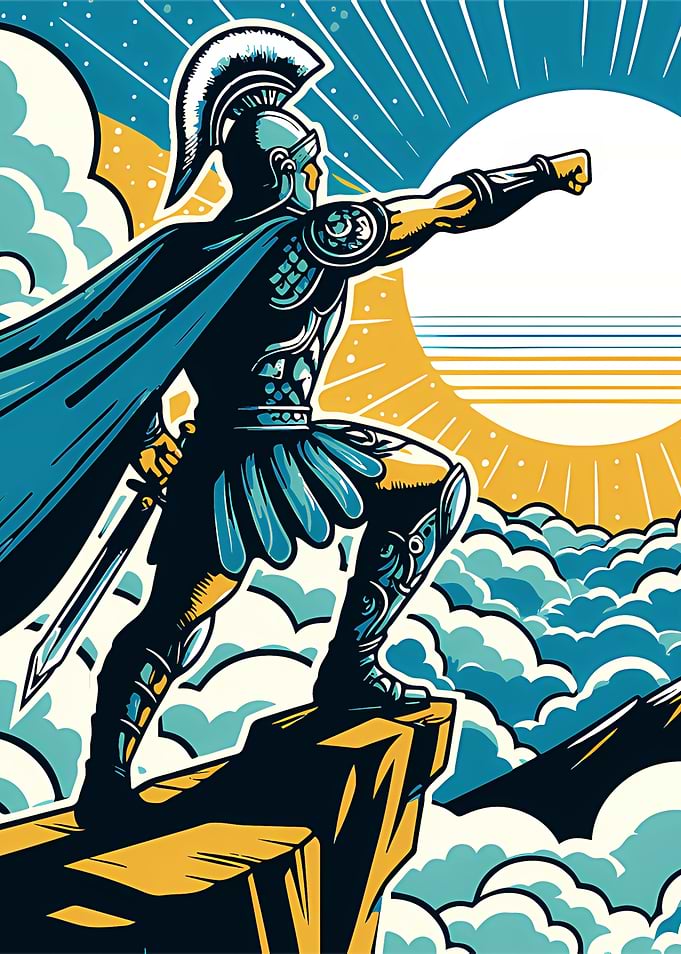 Roman Warrior Artwork