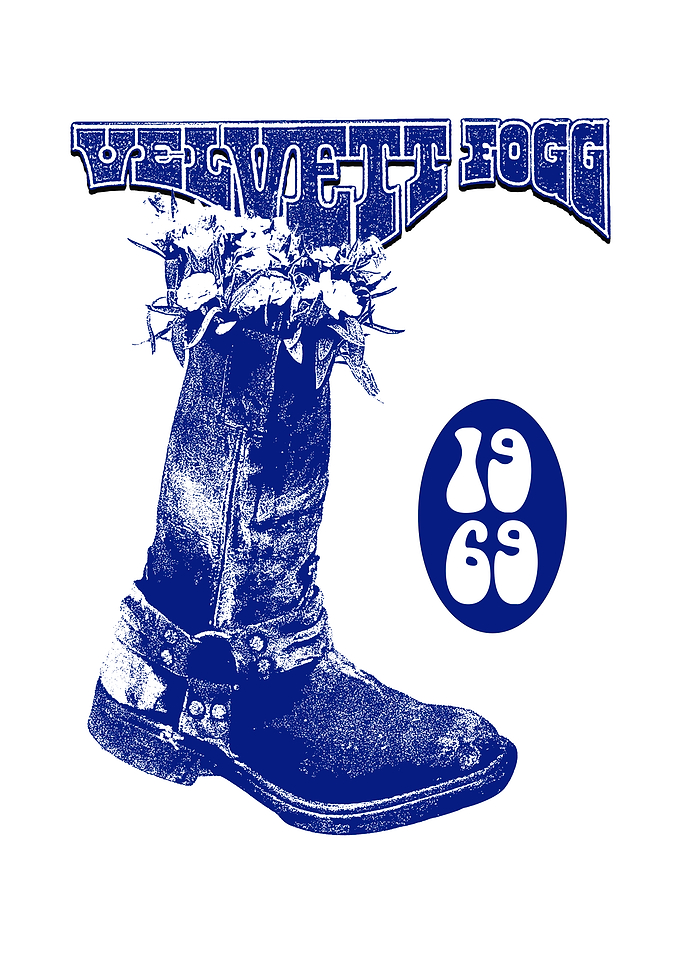 Velvet Fogg Boot Print