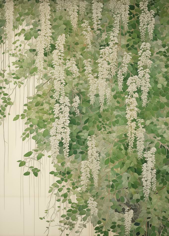 Wisteria Blossom Floral