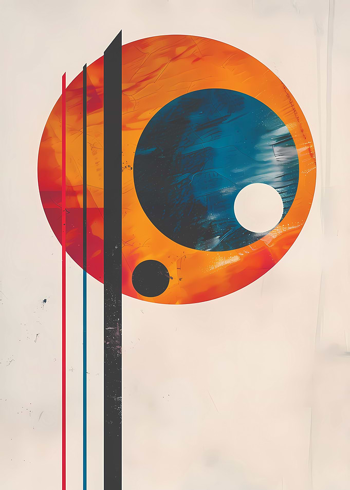 Abstract space Art