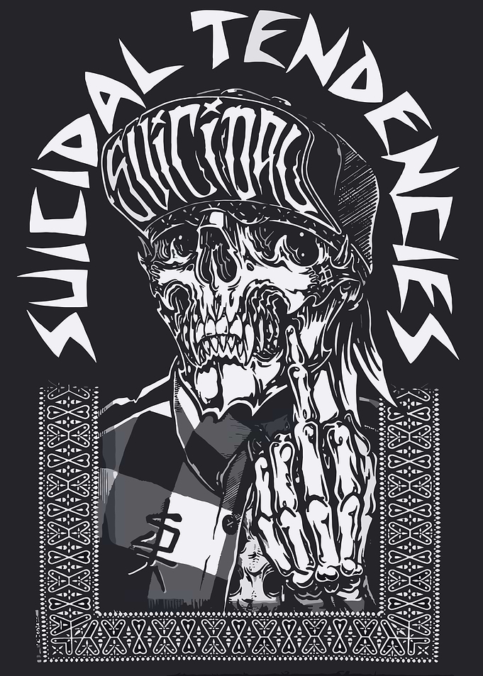 Suicidal Tendencies Skull Graphic