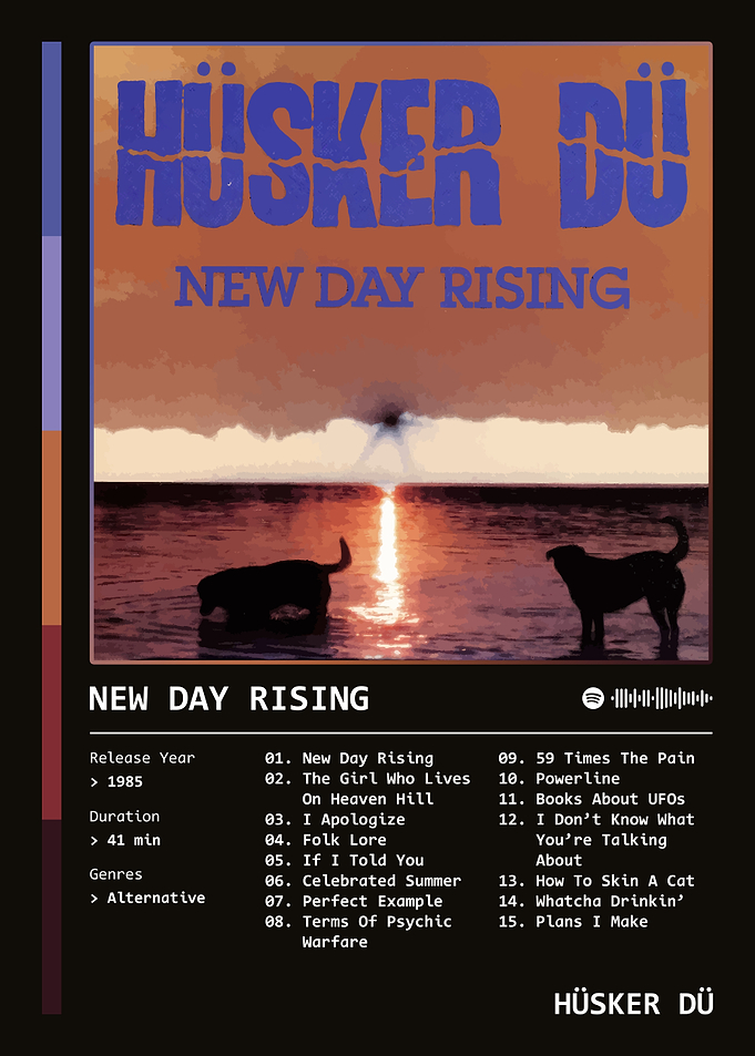 New Day Rising (1985) Album by Hüsker Dü
