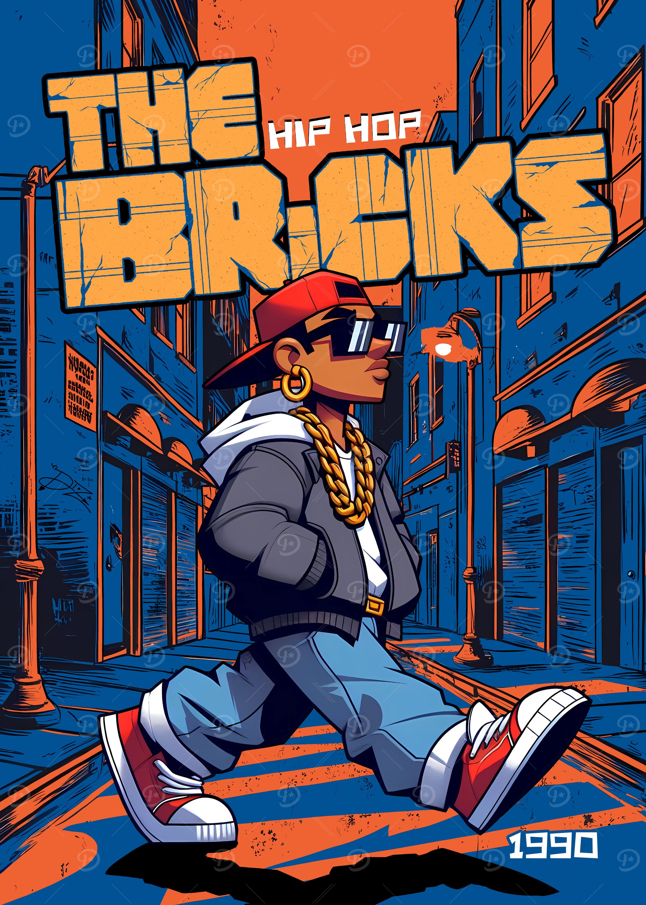 Hip Hop The Bricks 1990